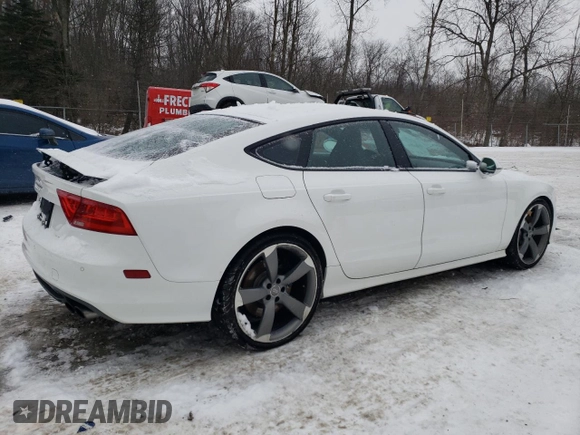 2015 Audi S7 z VIN WAUW2AFC3FN014284, wystawiony jako Copart lot #42491925 z przebiegiem Nie podano mil oraz Szkoda całkowita • Salvage title. Historia ofert i sprzedaży dostępna na DreamBid. Obrazek 3.