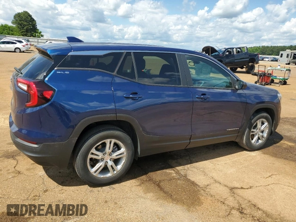 2022 GMC Terrain SLE with VIN 3GKALMEV1NL125272, listed as a Copart auction lot 55992085 with 70,096 mi miles and Salvage title. Bid and sale history available at DreamBid. Image 3.