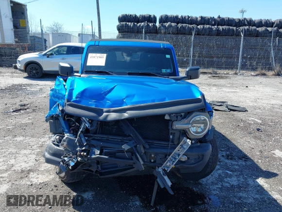 2023 Ford Bronco z VIN 1FMEE5BP1PLA88463, wystawiony jako IAAI lot #41871905 z przebiegiem 36 223 mil mil oraz . Historia ofert i sprzedaży dostępna na DreamBid. Obrazek 13.
