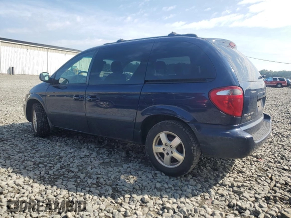2005 Dodge Caravan SXT with VIN 1D4GP45R75B433581, listed as a Copart auction lot 66086095 with 98,096 mi miles and Salvage title. Bid and sale history available at DreamBid. Image 2.