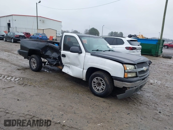 2004 Chevrolet Silverado 1500 Work Truck with VIN 1GCEC14X44Z335614, listed as a IAAI auction lot 41428046 with 201,735 mi miles. Bid and sale history available at carsss.com. Image 1.