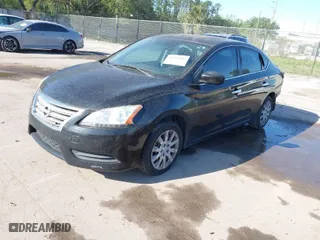 2014 Nissan Sentra SV with VIN 3N1AB7AP9EY200183, listed as a IAAI auction lot 41795406 with 167,111 mi miles. Bid and sale history available at carsss.com. Image 2.