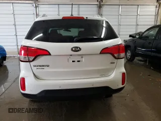 2015 Kia Sorento LX with VIN 5XYKT4A69FG658073, listed as a Copart auction lot 49642255 with 162,733 mi miles and Salvage Title. Bid and sale history available at DreamBid. Image 6.