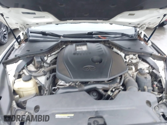 2017 Infiniti Q50 2.0t with VIN JN1CV7AP0HM641062, listed as a IAAI auction lot 41380194 with 114,813 mi miles and . Bid and sale history available at DreamBid. Image 10.