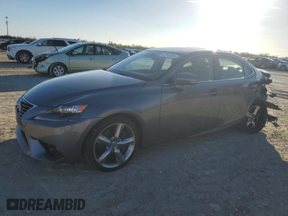 2016 Lexus IS 350 with VIN JTHBE1D27G5024108, listed as a Copart auction lot 43150455 with 54,806 mi miles and Salvage title. Bid and sale history available at DreamBid. Image 1.