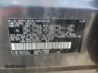2010 Toyota RAV4 Sport с VIN JTMRF4DV0AD029222, выставлен на аукционе Copart как лот 63672655 с пробегом 187 104 миль миль и Чистый • Clean title. История ставок и продаж доступна на DreamBid. Изображение 13.