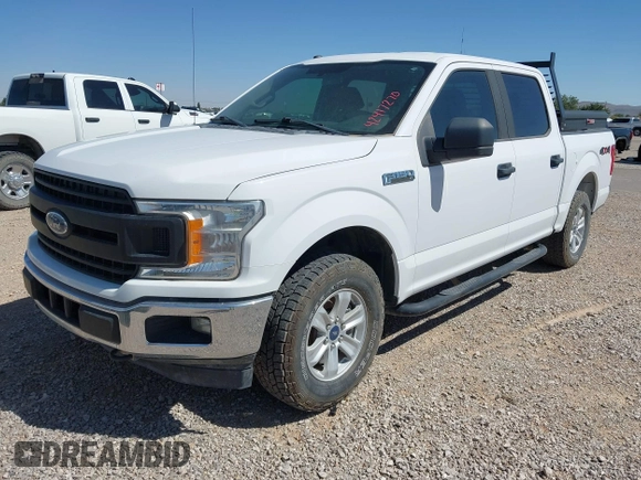 2018 Ford F-150 XL with VIN 1FTEW1E54JKF30802, listed as a IAAI auction lot 42417270 with 67,956 mi miles and . Bid and sale history available at DreamBid. Image 17.