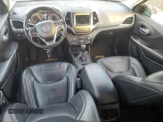 2021 Jeep Cherokee Latitude Lux with VIN 1C4PJLMX5MD134649, listed as a Copart auction lot 89294185 with 110,495 mi miles and Salvage Title. Bid and sale history available at carsss.com. Image 8.