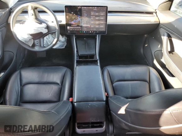 2018 Tesla Model 3 Long Range Battery with VIN 5YJ3E1EB6JF117440, listed as a Copart auction lot 42785235 with 105,459 mi miles and Salvage Title. Bid and sale history available at DreamBid. Image 8.