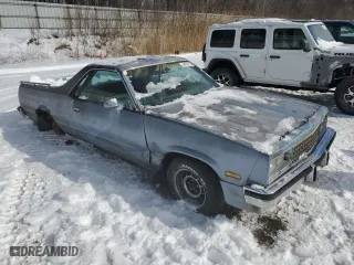 1984 Chevrolet El Camino with VIN 1GCCW80H6ER149449, listed as a Copart auction lot 44787125 with 80,825 mi miles and Clean Title. Bid and sale history available at carsss.com. Image 4.
