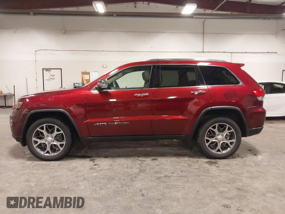 2019 Jeep Grand Cherokee Limited with VIN 1C4RJFBG4KC608719, listed as a IAAI auction lot 42462411 with 86,931 mi miles and . Bid and sale history available at DreamBid. Image 14.