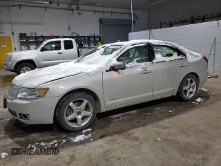 2008 Lincoln MKZ with VIN 3LNHM28T18R607601, listed as a Copart auction lot 88795535 with 136,425 mi miles and Salvage Title. Bid and sale history available at carsss.com. Image 1.