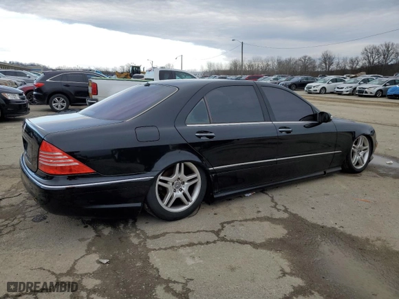 2006 Mercedes-Benz S-Class 5.0L with VIN WDBNG75JX6A483817, listed as a Copart auction lot 44381565 with 0 mi miles and Non Repairable. Bid and sale history available at carsss.com. Image 3.