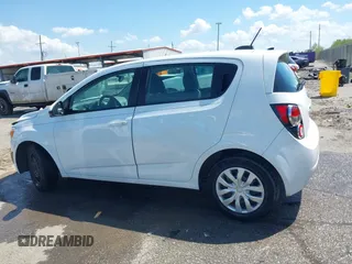 2016 Chevrolet Sonic LS with VIN 1G1JA6SH8G4109258, listed as a IAAI auction lot 41828834 with 95,222 mi miles and . Bid and sale history available at DreamBid. Image 14.