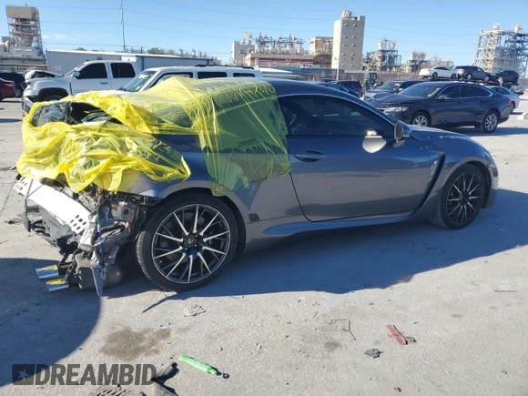 2015 Lexus RC F F z VIN JTHHP5BC0F5004370, wystawiony jako Copart lot #46636345 z przebiegiem 57 055 mil mil oraz Szkoda całkowita • Salvage title. Historia ofert i sprzedaży dostępna na DreamBid. Obrazek 3.