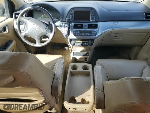 2010 Honda Odyssey EX-L with VIN 5FNRL3H73AB047270, listed as a Copart auction lot 47077425 with 0 mi miles and Salvage Title. Bid and sale history available at carsss.com. Image 8.