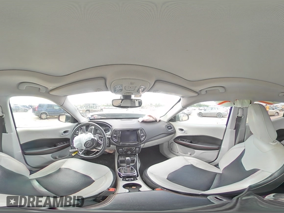 2018 Jeep Compass Limited with VIN 3C4NJCCB2JT204109, listed as a Copart auction lot 53953215 with 94,566 mi miles and Salvage Title. Bid and sale history available at carsss.com. Image 15.