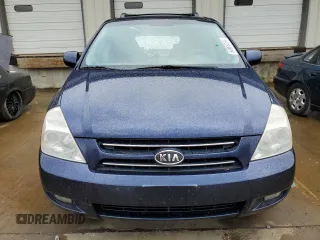 2006 Kia Sedona LX with VIN KNDMB233766096955, listed as a Copart auction lot 64966334 with 213,901 mi miles and Salvage Title. Bid and sale history available at carsss.com. Image 5.