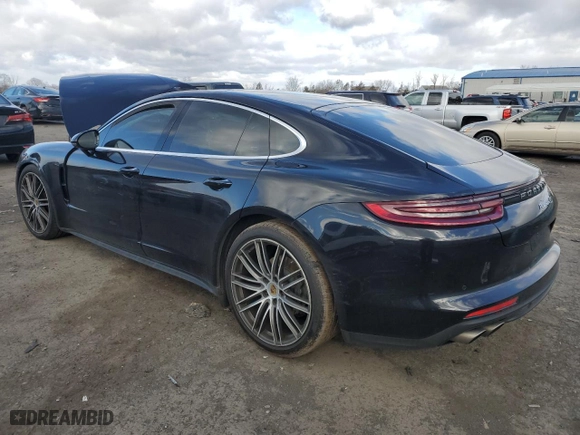 2018 Porsche Panamera 4S with VIN WP0AB2A73JL134376, listed as a Copart auction lot 45430135 with 54,684 mi miles and Salvage Title. Bid and sale history available at carsss.com. Image 2.