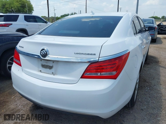 2014 Buick LaCrosse with VIN 1G4GA5GR0EF203953, listed as a IAAI auction lot 42354366 with 143,144 mi miles and . Bid and sale history available at DreamBid. Image 4.