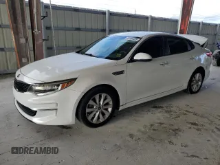 2016 Kia Optima LX with VIN 5XXGT4L38GG008889, listed as a Copart auction lot 51594355 with 93,430 mi miles and Salvage Title. Bid and sale history available at carsss.com. Image 1.