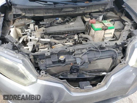 2016 Nissan Rogue S with VIN 5N1AT2MNXGC824329, listed as a Copart auction lot 54389435 with 120,464 mi miles and Salvage Title. Bid and sale history available at DreamBid. Image 12.