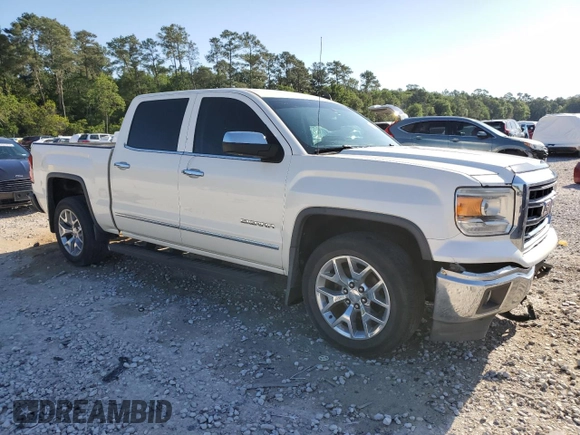 2014 GMC Sierra 1500 SLT with VIN 3GTU2VEC9EG199841, listed as a Copart auction lot 51995185 with 171,214 mi miles and Salvage Title. Bid and sale history available at DreamBid. Image 4.