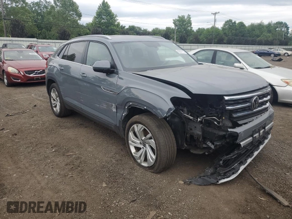 2020 Volkswagen Atlas SE with VIN 1V21E2CA2LC217394, listed as a Copart auction lot 62007135 with 150,599 mi miles and Salvage title. Bid and sale history available at DreamBid. Image 4.