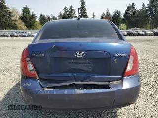 2011 Hyundai Accent GLS with VIN KMHCN4AC6BU612483, listed as a Copart auction lot 53505155 with 149,865 mi miles and Salvage Title. Bid and sale history available at carsss.com. Image 6.