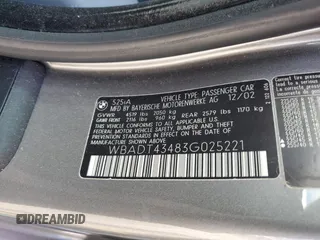 2003 BMW 5 Series 525iA with VIN WBADT43483G025221, listed as a Copart auction lot 73891174 with 42,228 mi miles and Salvage Title. Bid and sale history available at carsss.com. Image 13.