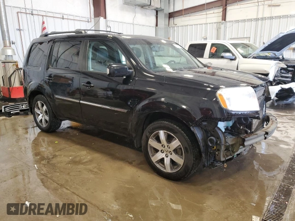 2013 Honda Pilot Touring with VIN 5FNYF4H91DB032345, listed as a Copart auction lot 50507575 with 260,029 mi miles and Clean Title. Bid and sale history available at DreamBid. Image 4.