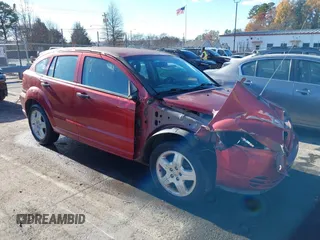 2008 Dodge Caliber SE with VIN 1B3HB28C78D660078, listed as a IAAI auction lot 40999360 with 174,027 mi miles. Bid and sale history available at carsss.com. Image 1.