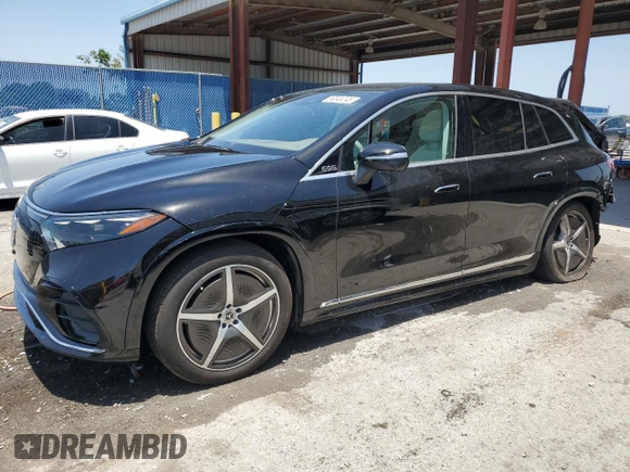 2023 Mercedes-Benz EQS 580 z VIN 4JGDM4EB3PA017382, wystawiony jako Copart lot #56544745 z przebiegiem 16 362 mil mil oraz Szkoda całkowita • Salvage title. Historia ofert i sprzedaży dostępna na DreamBid. Obrazek 1.