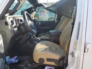 2018 Jeep Wrangler Unlimited Rubicon with VIN 1C4HJXFG5JW234971, listed as a Copart auction lot 45925305 with 86,667 mi miles and Salvage title. Bid and sale history available at DreamBid. Image 7.