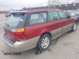 2002 Subaru Legacy Outback with VIN 4S3BH675X26627987, listed as a IAAI auction lot 41921621 with 114,981 mi miles and . Bid and sale history available at DreamBid. Image 4.