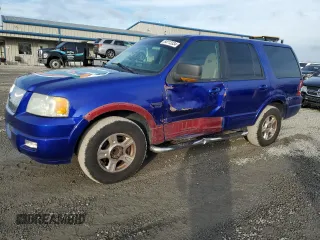 2006 Ford Expedition Eddie Bauer with VIN 1FMPU175X6LA07082, listed as a Copart auction lot 84113334 with 132,460 mi miles and Salvage Title. Bid and sale history available at carsss.com. Image 1.