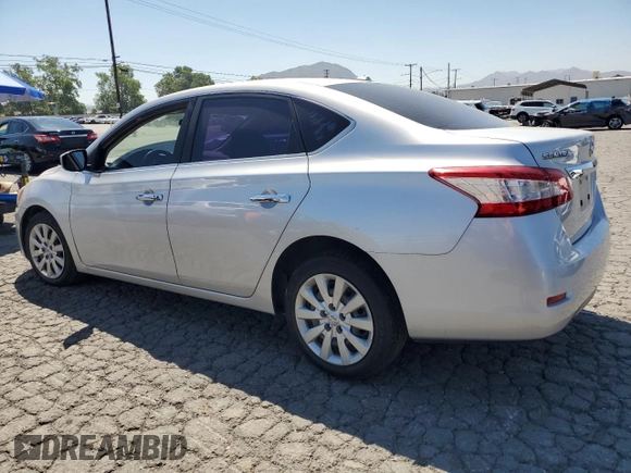 2015 Nissan Sentra SV with VIN 3N1AB7AP6FL678964, listed as a Copart auction lot 54917385 with 105,083 mi miles and Salvage Title. Bid and sale history available at DreamBid. Image 2.