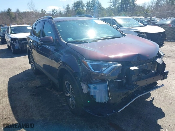 2018 Toyota RAV4 XLE with VIN 2T3RFREV9JW732171, listed as a IAAI auction lot 41921103 with 23,742 mi miles. Bid and sale history available at carsss.com. Image 1.
