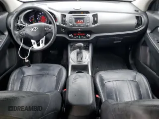 2012 Kia Sportage SX with VIN KNDPCCA60C7280931, listed as a Copart auction lot 60897545 with 136,903 mi miles and Salvage title. Bid and sale history available at DreamBid. Image 8.