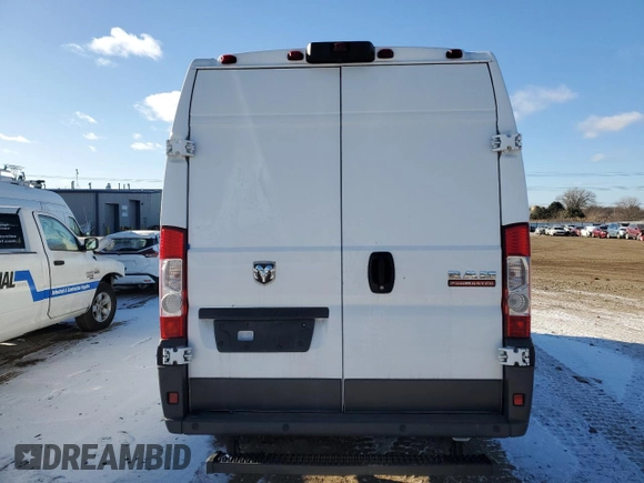 2018 Ram ProMaster Cargo with VIN 3C6URVJG4JE149236, listed as a Copart auction lot 80940234 with Not Provided miles and Salvage Title. Bid and sale history available at carsss.com. Image 6.