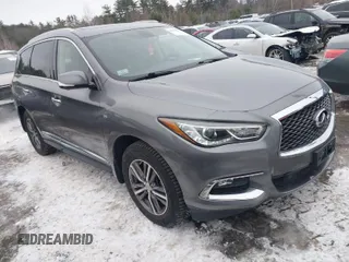 2018 Infiniti QX60 with VIN 5N1DL0MM4JC515181, listed as a IAAI auction lot 41539385 with 97,500 mi miles. Bid and sale history available at carsss.com. Image 1.