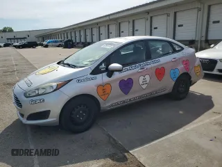 2015 Ford Fiesta S with VIN 3FADP4AJ4FM203724, listed as a Copart auction lot 60569145 with 219,714 mi miles and Salvage title. Bid and sale history available at DreamBid. Image 1.