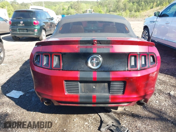 2014 Ford Mustang V6 with VIN 1ZVBP8EM0E5276555, listed as a IAAI auction lot 41995485 with 77,141 mi miles. Bid and sale history available at carsss.com. Image 17.