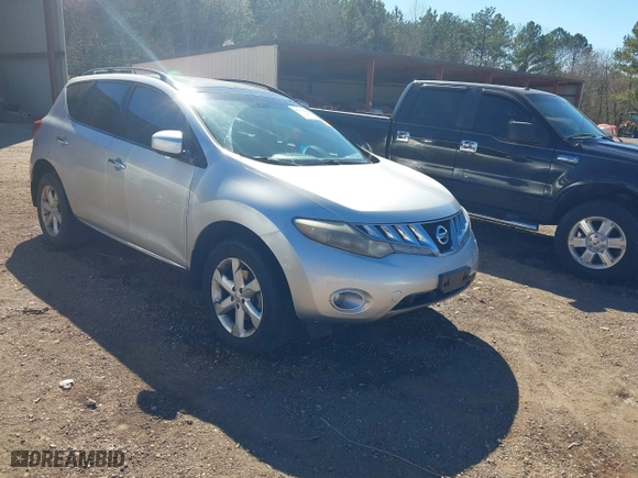 2010 Nissan Murano SL with VIN JN8AZ1MW4AW136892, listed as a IAAI auction lot 41675308 with 199,233 mi miles. Bid and sale history available at carsss.com. Image 1.