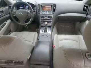 2012 Infiniti G25 Journey with VIN JN1DV6AP2CM812370, listed as a Copart auction lot 56016535 with 163,502 mi miles and Salvage title. Bid and sale history available at DreamBid. Image 8.