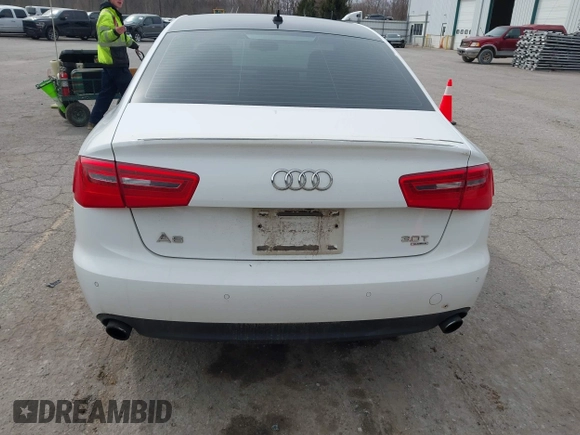 2013 Audi A6 Premium Plus z VIN WAUGGAFC3DN081065, wystawiony jako IAAI lot #41931342 z przebiegiem 136 570 mil mil oraz . Historia ofert i sprzedaży dostępna na DreamBid. Obrazek 16.