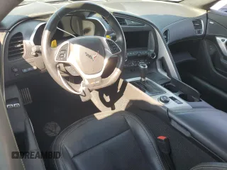 2019 Chevrolet Corvette Z06 3LZ with VIN 1G1YU2D66K5602899, listed as a Copart auction lot 70591644 with 0 mi miles and Salvage Title. Bid and sale history available at carsss.com. Image 8.