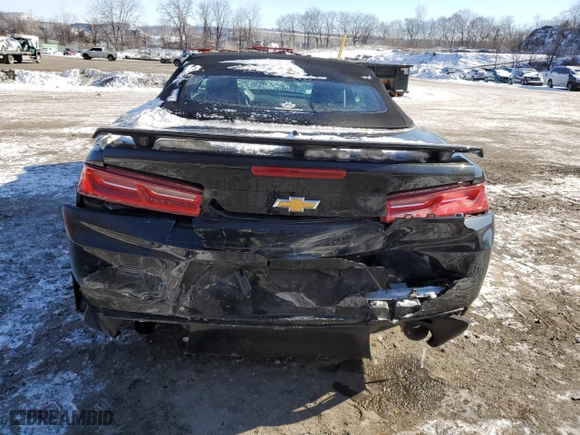 2017 Chevrolet Camaro 2LT with VIN 1G1FD3DX6H0120378, listed as a Copart auction lot 89099855 with 80,884 mi miles and Salvage Title. Bid and sale history available at carsss.com. Image 6.
