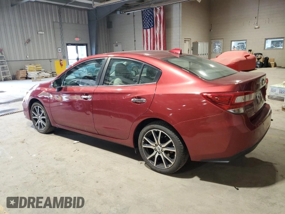 2019 Subaru Impreza Limited z VIN 4S3GKAU6XK3622829, wystawiony jako Copart lot #72333874 z przebiegiem 36 209 mil mil oraz Szkoda całkowita • Salvage title. Historia ofert i sprzedaży dostępna na DreamBid. Obrazek 2.