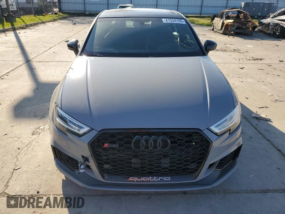 2019 Audi RS 3 z VIN WUABWGFF5KA906737, wystawiony jako Copart lot #41534155 z przebiegiem 22 784 mil mil oraz Szkoda całkowita • Salvage title. Historia ofert i sprzedaży dostępna na DreamBid. Obrazek 5.